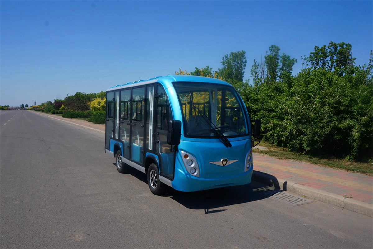 中宜11座电动观光车 中宜11座电动观光车